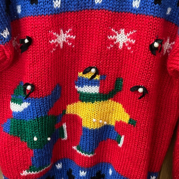 Women’s vintage Christmas sweater - Picture 2 of 3